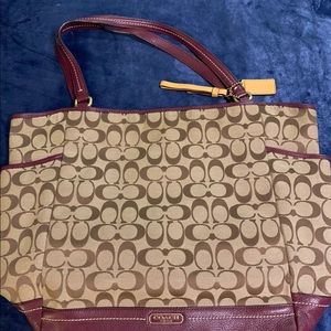 Coach with wristlet bundle